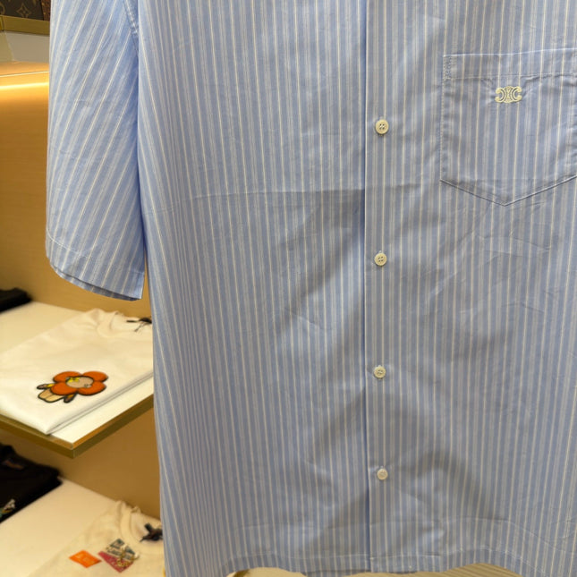 CELINE 26S SHORT-SLEEVE SHIRT 466