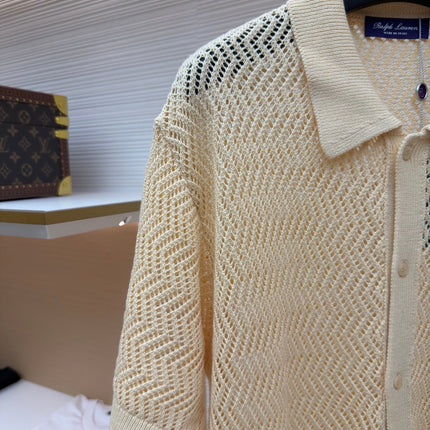 RALPH LAUREN 26S SHORT SLEEVE KNIT TOP 443