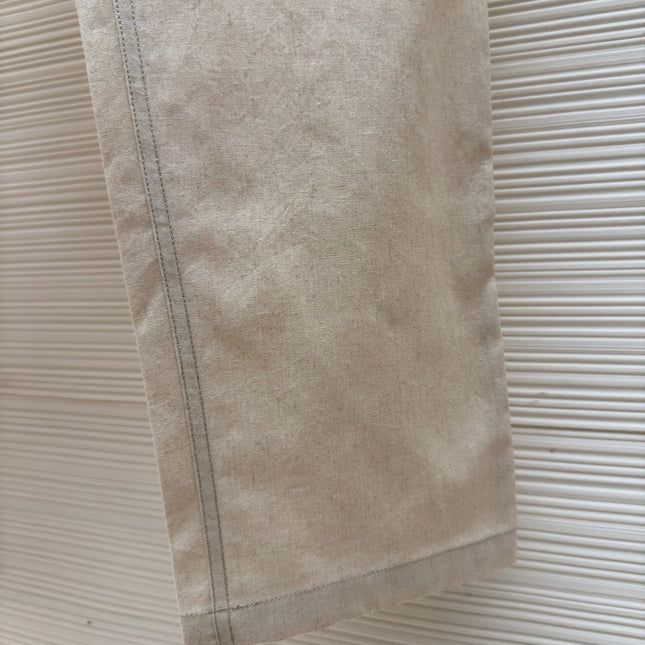 PRADA 26S LINEN COTTON TROUSERS 1015