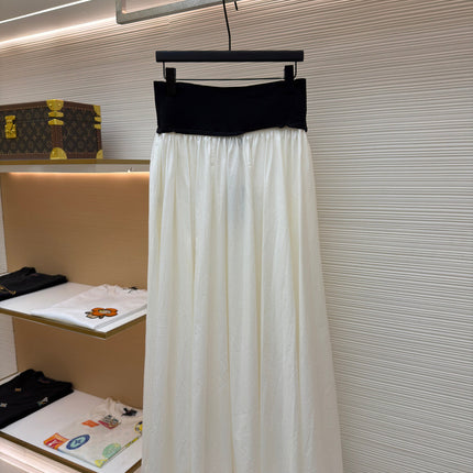 RALPH LAUREN 26S PLEATED MAXI SKIRT 430