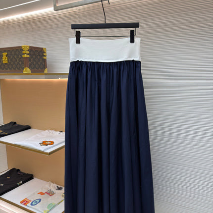 RALPH LAUREN 26S PLEATED MAXI SKIRT 429