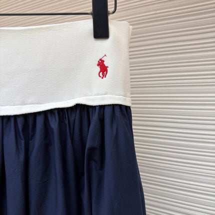 RALPH LAUREN 26S PLEATED MAXI SKIRT 429