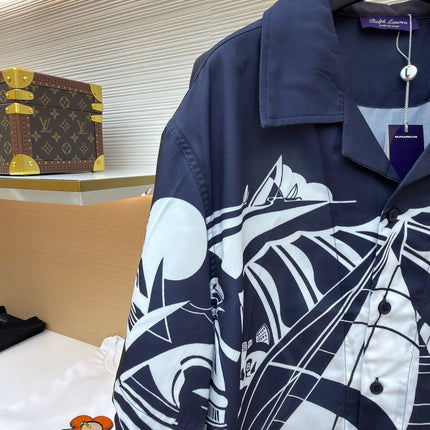 RALPH LAUREN 26S PRINTED SHORT SLEEVE SHIRT 341