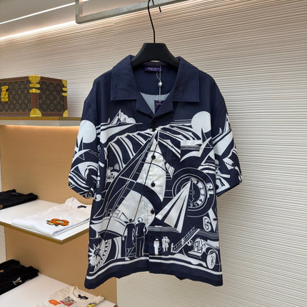 RALPH LAUREN 26S PRINTED SHORT SLEEVE SHIRT 341