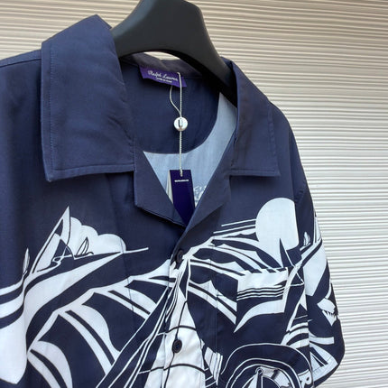 RALPH LAUREN 26S PRINTED SHORT SLEEVE SHIRT 341