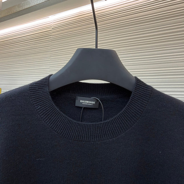 BALENCIAGA 26S CREW-NECK KNIT SWEATER 274