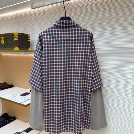 BALENCIAGA 26S FAUX-LAYERED SLEEVE SHIRT 196