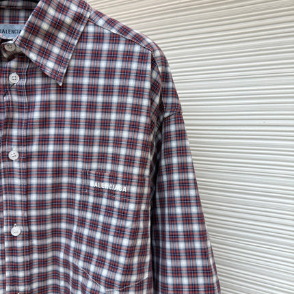 BALENCIAGA 26S FAUX-LAYERED SLEEVE SHIRT 196