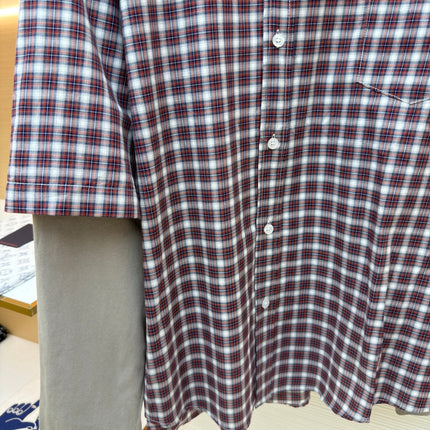 BALENCIAGA 26S FAUX-LAYERED SLEEVE SHIRT 196