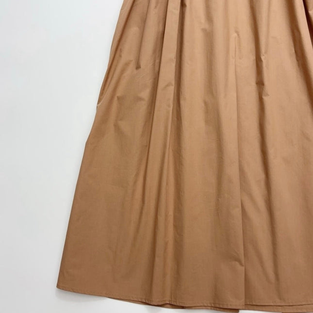 MAX MARA 25S V-NECK SHORT-SLEEVE RAGLAN DRESS 113