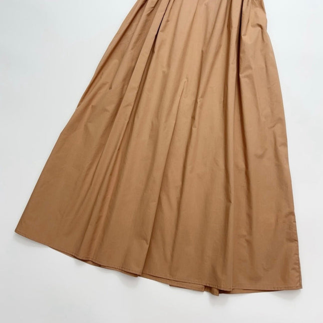 MAX MARA 25S V-NECK SHORT-SLEEVE RAGLAN DRESS 113