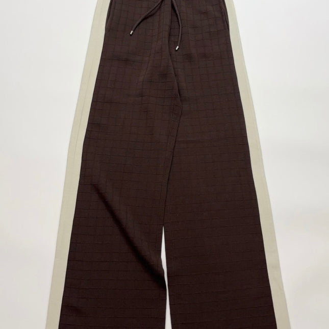 HERMES 25S STRAIGHT-LEG KNIT PANTS 194