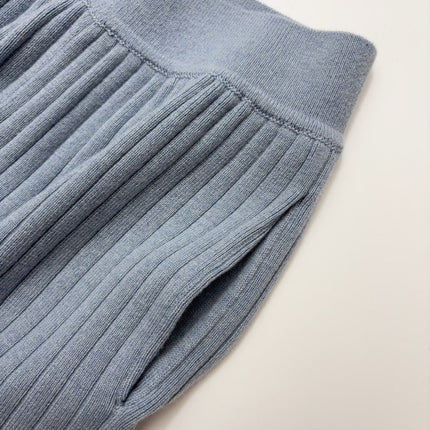 LORO PIANA 26S WIDE-LEG KNIT PANTS 974