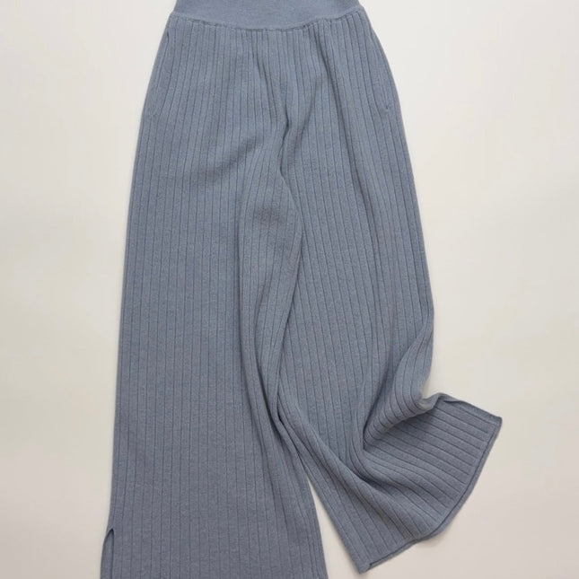 LORO PIANA 26S WIDE-LEG KNIT PANTS 974