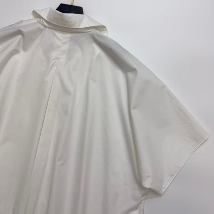 MAXMARA 26S SHORT-SLEEVE BELTED SHIRT 264