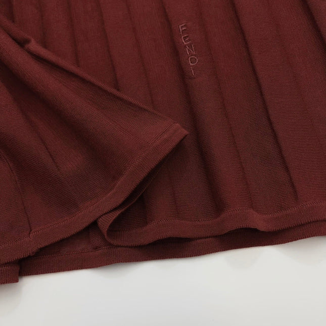 FENDI 26S SHORT-SLEEVE KNIT POLO TOP 327