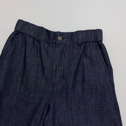 MAXMARA 26S WIDE-LEG EMBROIDERED DENIM PANTS 243