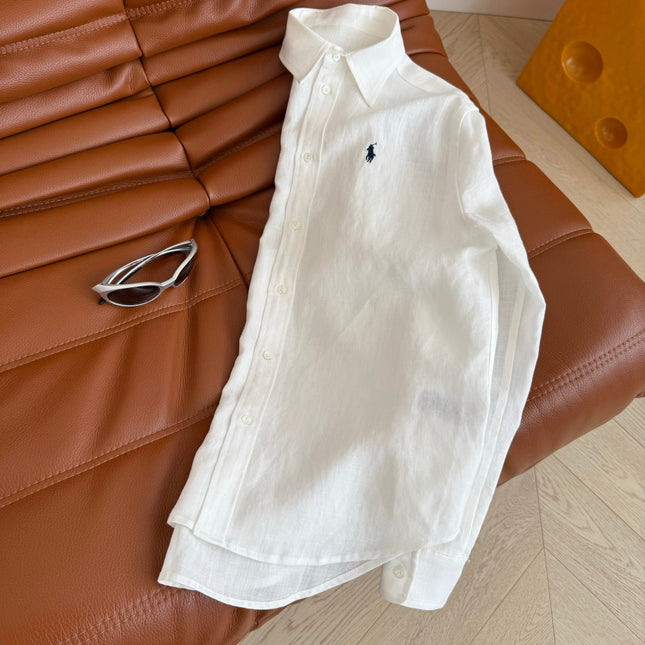 CLASSIC SHIRT OLD MONEY STYLE 25S IN LINEN 265753