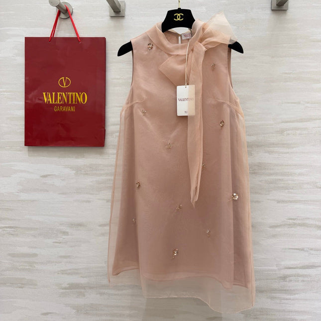 VALENTINO 26S SLEEVELESS DRESS 142