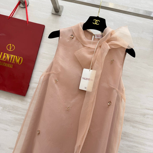 VALENTINO 26S SLEEVELESS DRESS 142