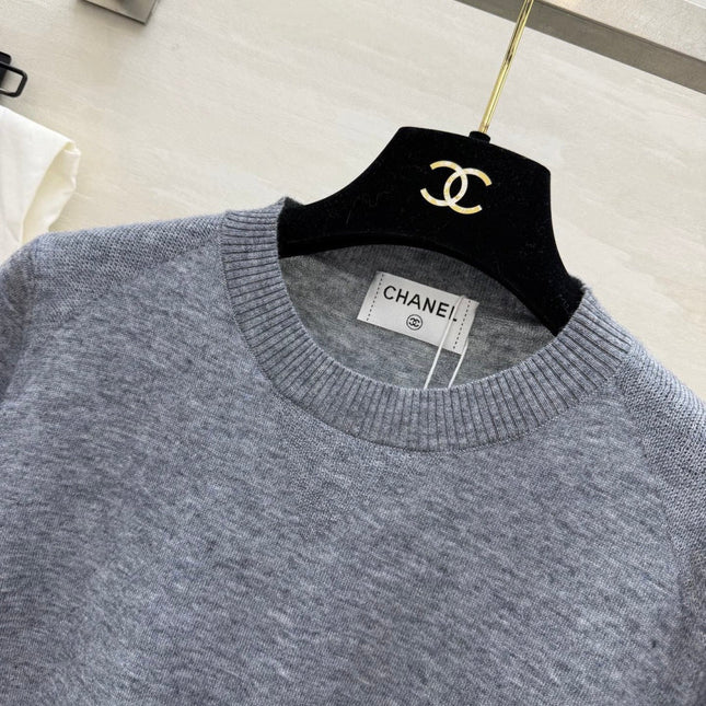 CHANEL 26S SHORT-SLEEVE SWEATER STYLE 1028