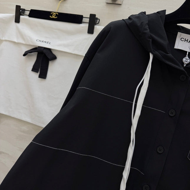 CHANEL 26S HOODED SHIRT STYLE 1024