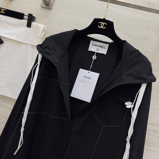 CHANEL 26S HOODED SHIRT STYLE 1024