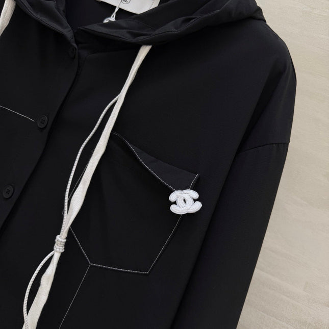 CHANEL 26S HOODED SHIRT STYLE 1024