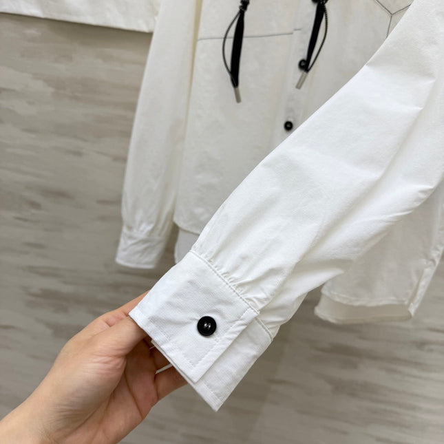 CHANEL 26S HOODED SHIRT STYLE 1023
