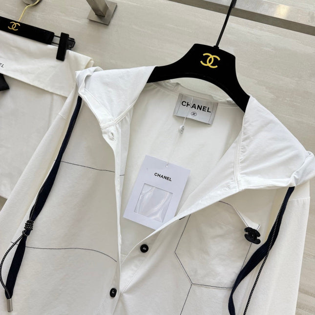 CHANEL 26S HOODED SHIRT STYLE 1023