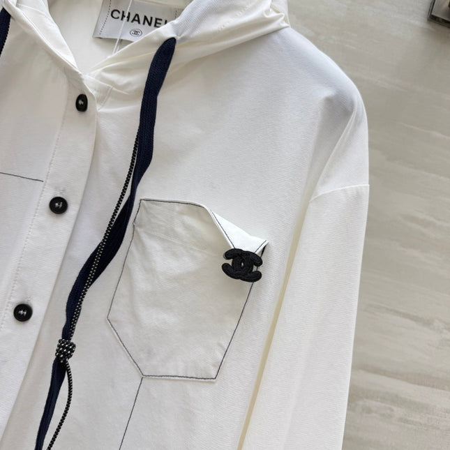 CHANEL 26S HOODED SHIRT STYLE 1023