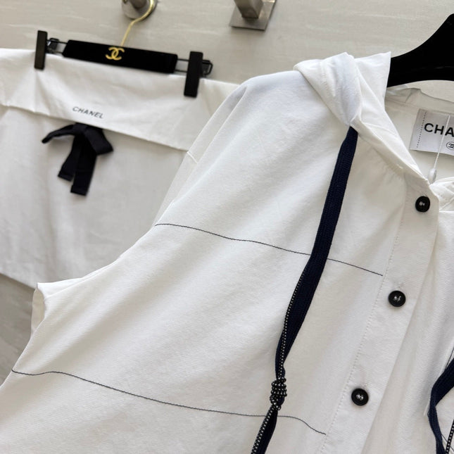 CHANEL 26S HOODED SHIRT STYLE 1023