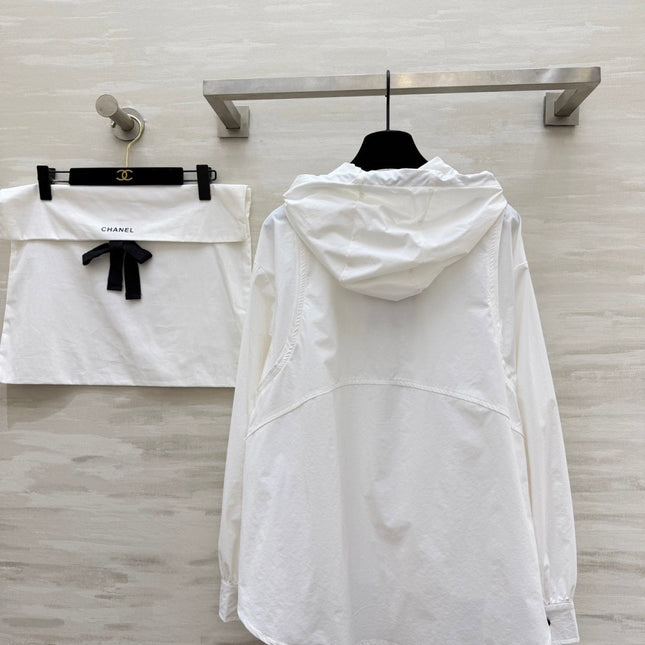 CHANEL 26S HOODED SHIRT STYLE 1023