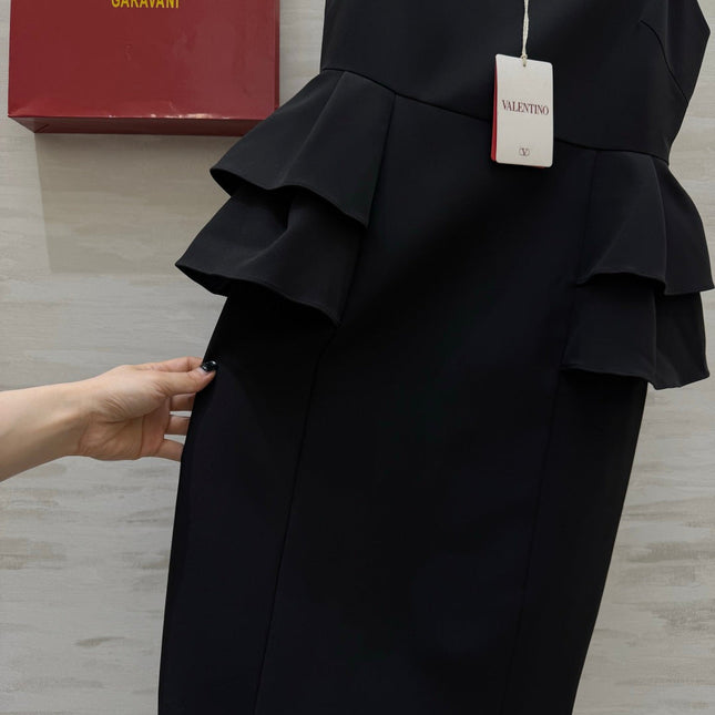 VALENTINO 26S PEPLUM DRESS 141