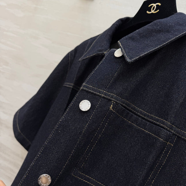 PRADA 26S DENIM SHIRT DRESS STYLE 897
