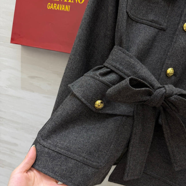 VALENTINO 26S PETER PAN COLLAR JACKET 129