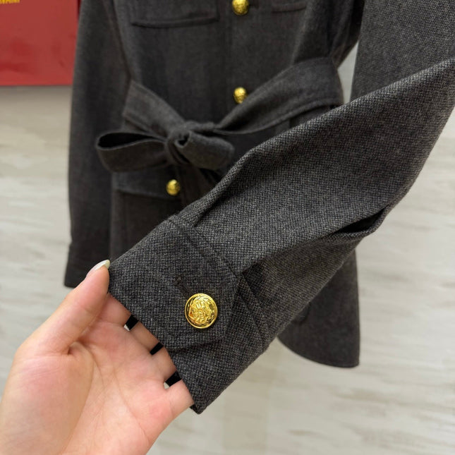 VALENTINO 26S PETER PAN COLLAR JACKET 129