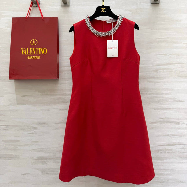 VALENTINO 26S SLEEVELESS DRESS 125
