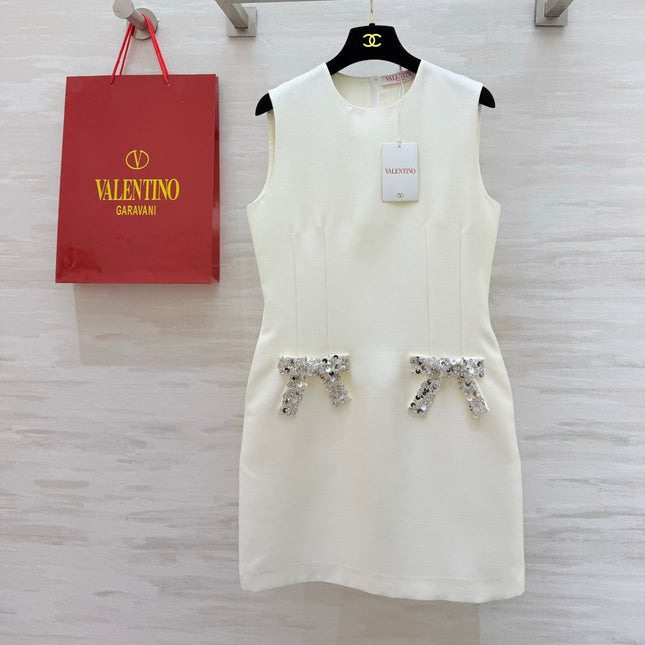 VALENTINO 26S SLEEVELESS DRESS 123