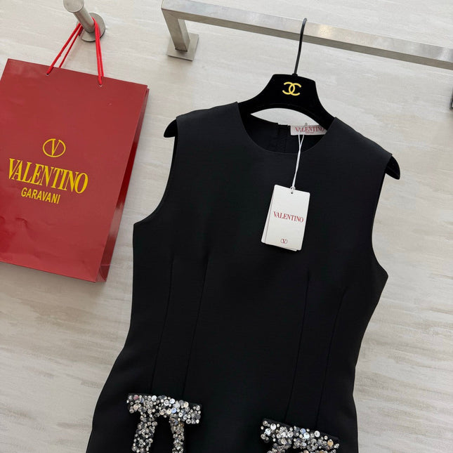 VALENTINO 26S SLEEVELESS DRESS 121
