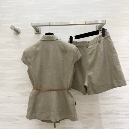 RALPH LAUREN 26S BLAZER AND SHORTS SET 501