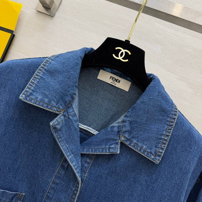 FENDI 26S DENIM JACKET 410
