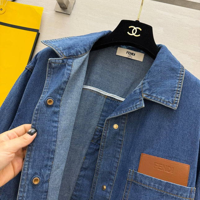 FENDI 26S DENIM JACKET 410