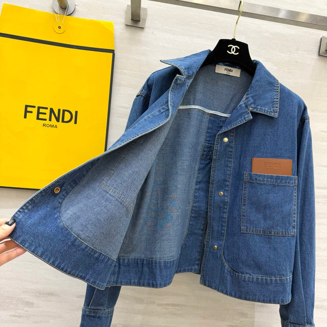 FENDI 26S DENIM JACKET 410