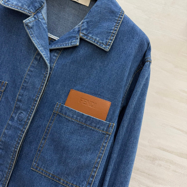 FENDI 26S DENIM JACKET 410