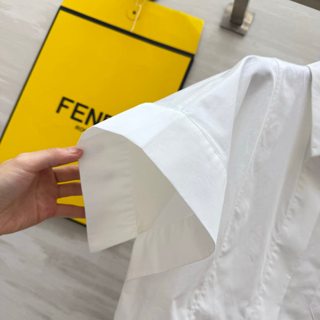 FENDI 26S CROPPED SHIRT 385