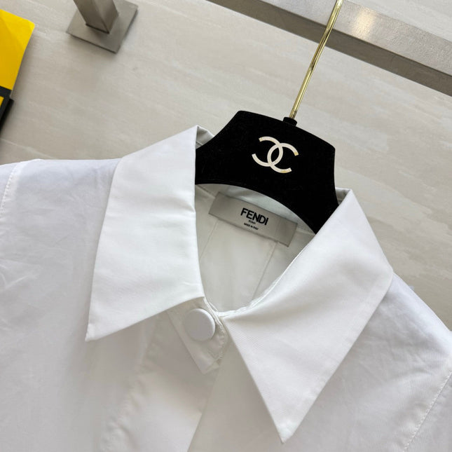 FENDI 26S CROPPED SHIRT 385