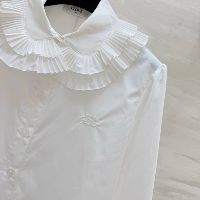 CELINE 26S WHITE SHIRT 456