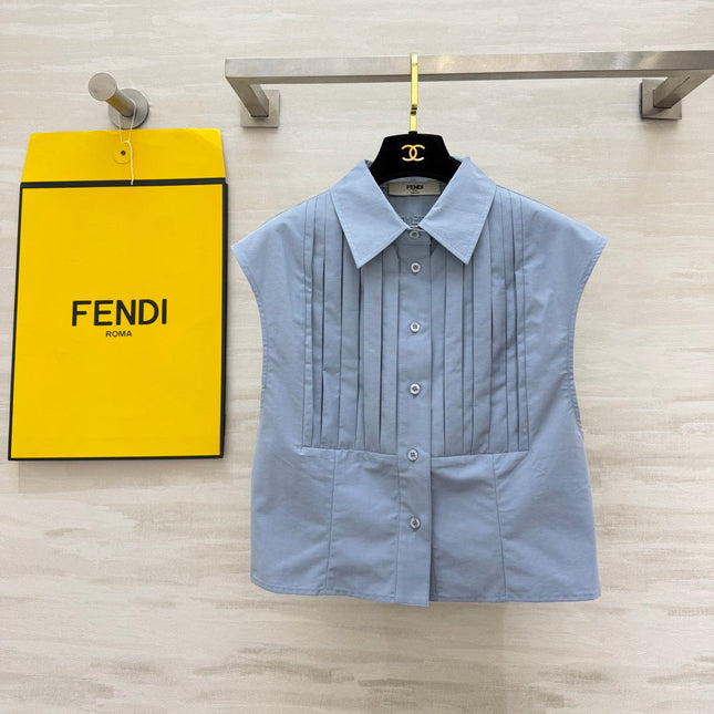 FENDI 26S SLEEVELESS SHIRT 361