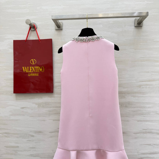 VALENTINO 26S SLEEVELESS MINI DRESS 444